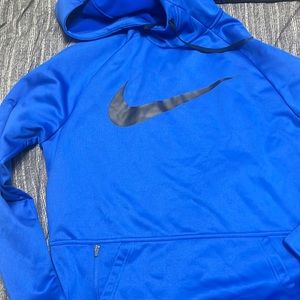 Blue Nike hoodie